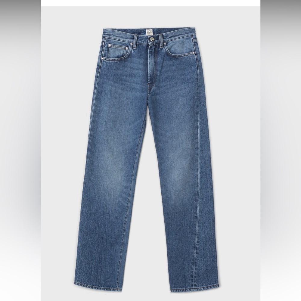 Toteme Twisted seam denim washed blue - 28x32